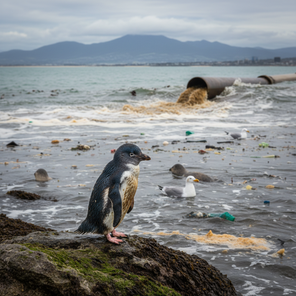 Wellington's Ocean Crisis: Raw Sewage & Wildlife at Risk