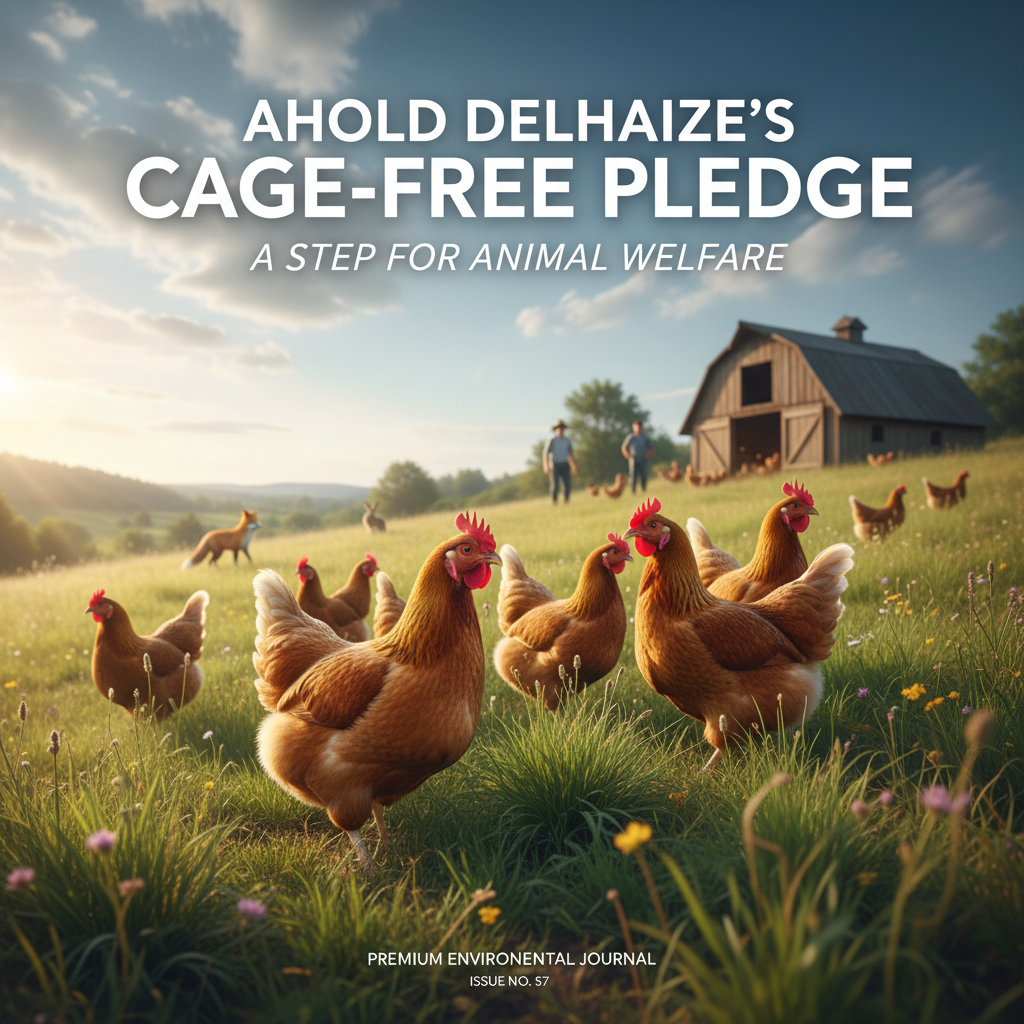 Ahold Delhaize's Cage-Free Pledge: A Step for Animal Welfare