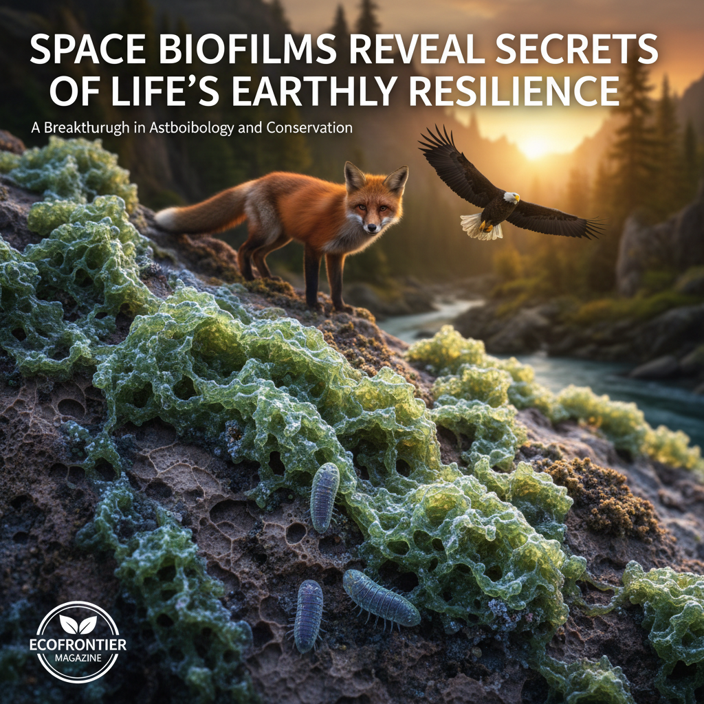 Space Biofilms Reveal Secrets of Life's Earthly Resilience