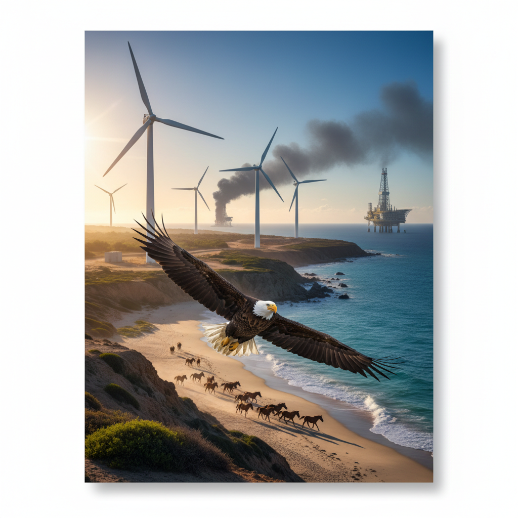 US Halts Wind Project for $1Bn, Boosts Fossil Fuels