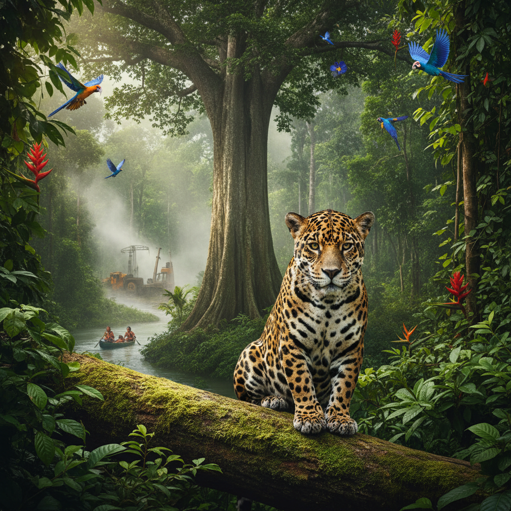Amazon's Guardians: Brazil Land Battle Impacts All Life