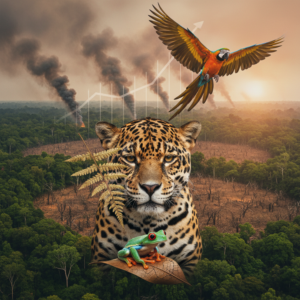 Amazon Tipping Point: Deforestation, Warming Threaten Rainforest by 2040s