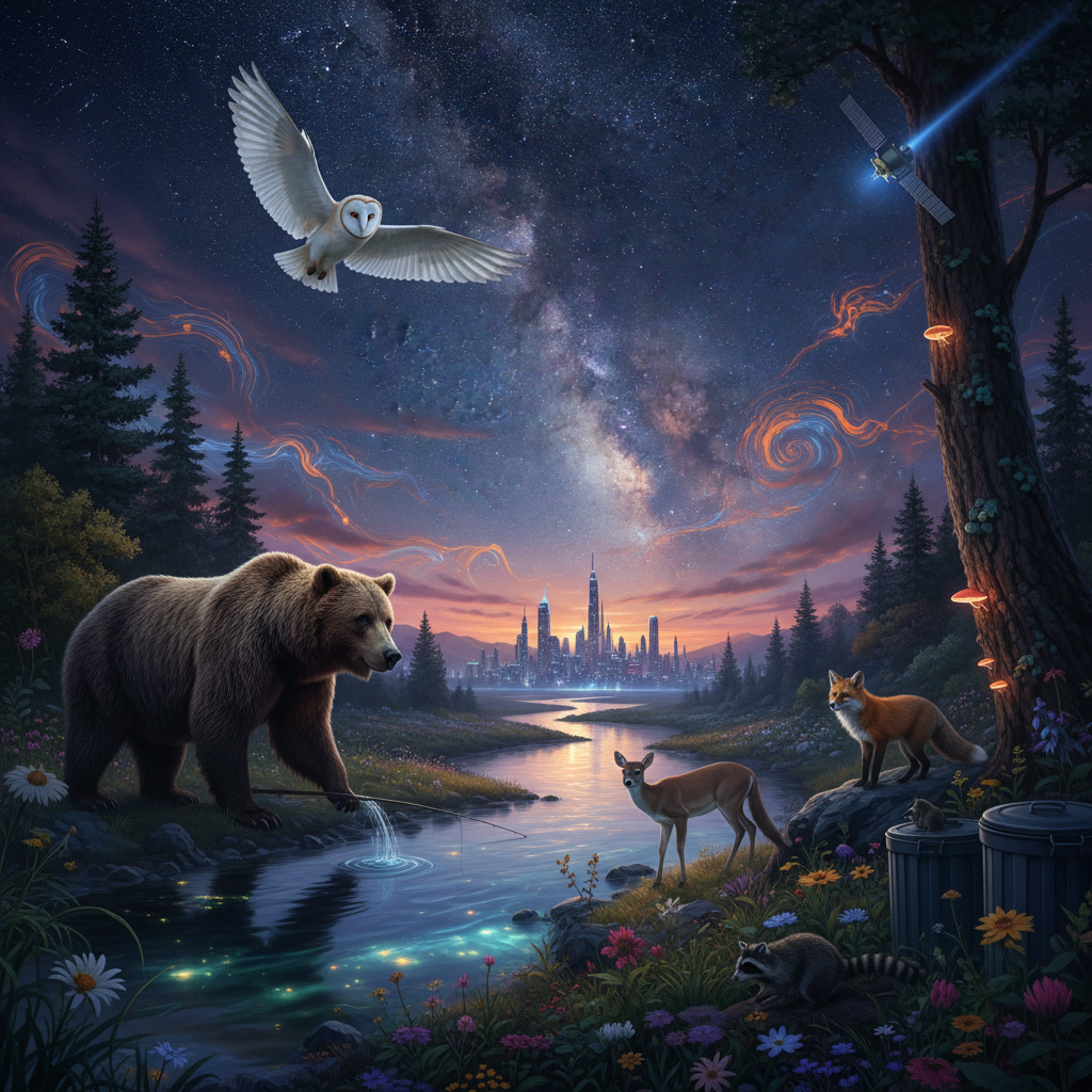 NASA's Evolving Nightscape: Wildlife Stakes in Earth's New Light Map