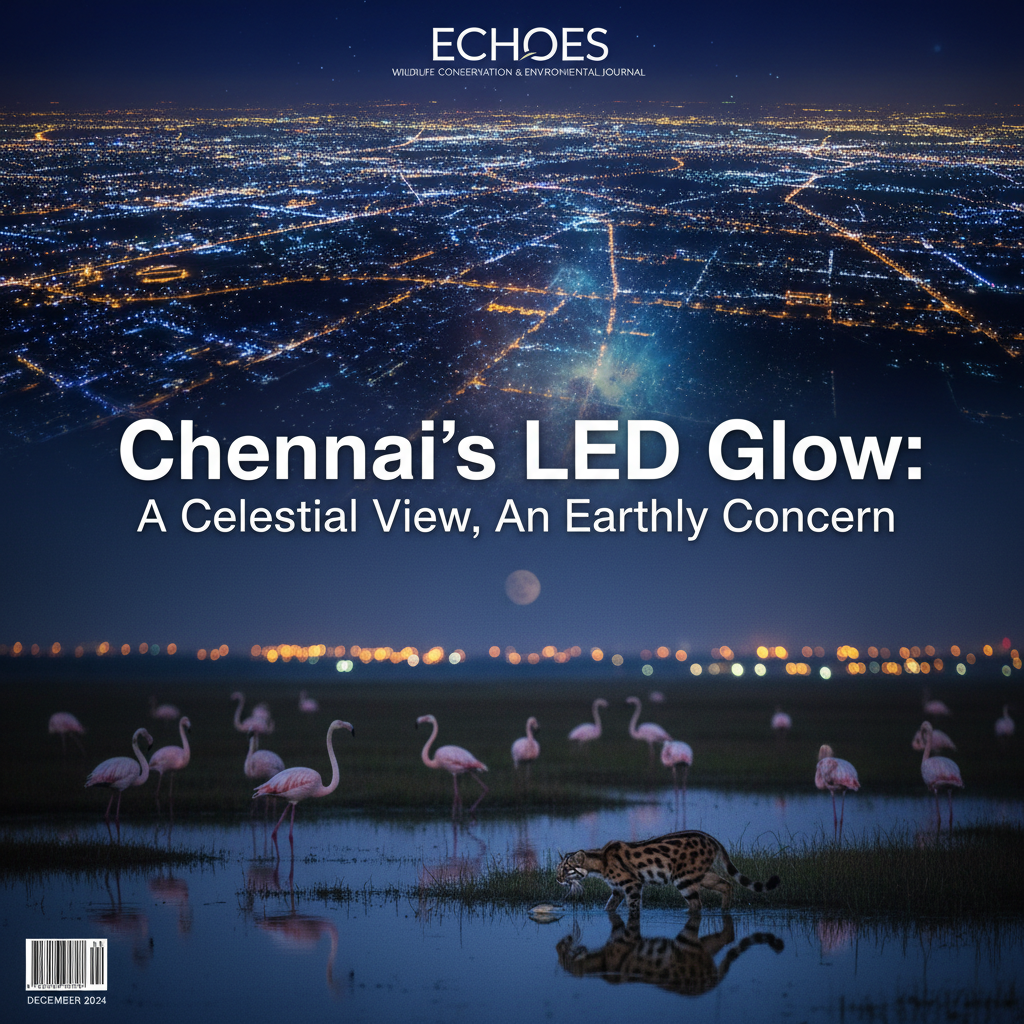 Chennai's LED Glow: A Celestial View, An Earthly Concern