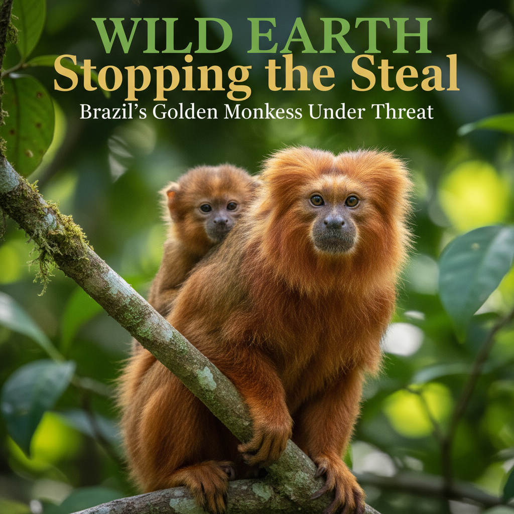 Stopping the Steal: Brazil's Golden Monkeys Under Threat