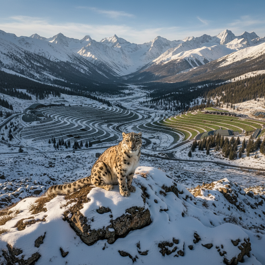 Kyrgyzstan Forges Massive Climate-Ready Haven for Snow Leopards